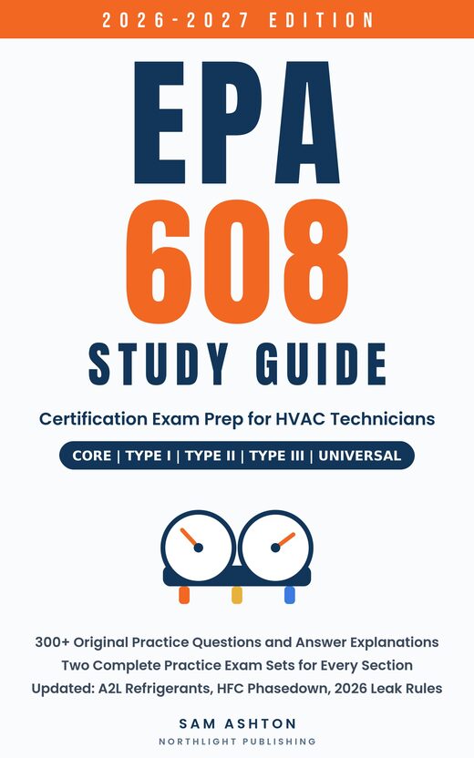 EPA 608 Study Guide cover